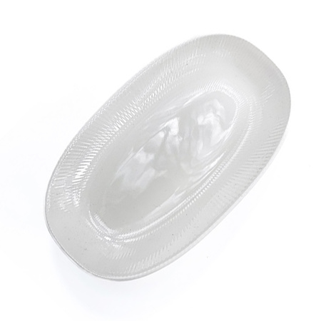 Блюдо Bonna Ирис Белый 240x140 мм