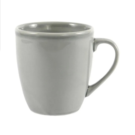 Кружка Акварель 270 мл фарфор серый