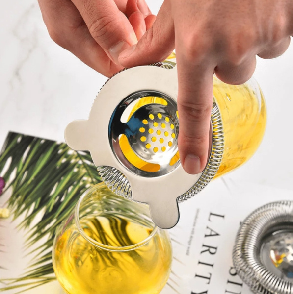 Стрейнер Cocktail design с ушками с отделением для яйца от магазина ligabarshop.ru