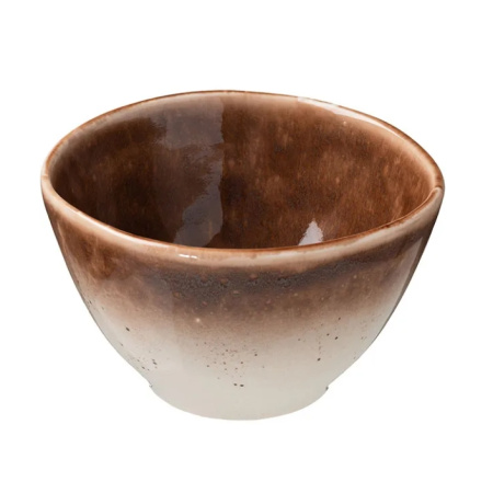 Салатник Маррон Реативо 600 мл Д=150 мм фарфор коричневый