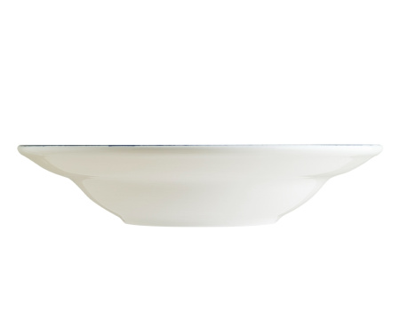 Тарелка для пасты Bonna Ретро 550 мл синий край