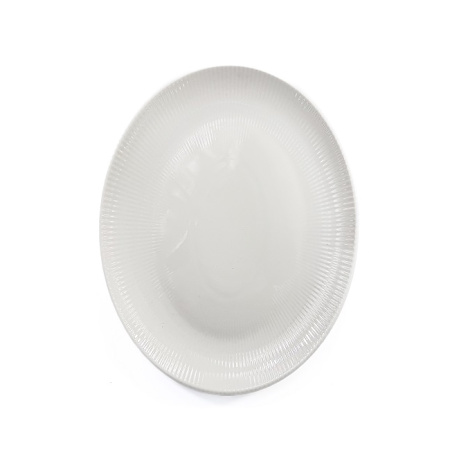 Блюдо Bonna Ирис Белый 360x280 мм