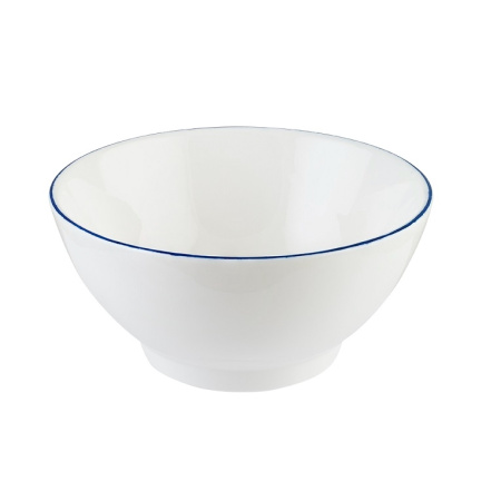 Салатник Bonna Ретро 290 мл синий край