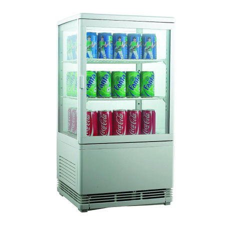 Витрина холодильная Cooleq CW-58 white