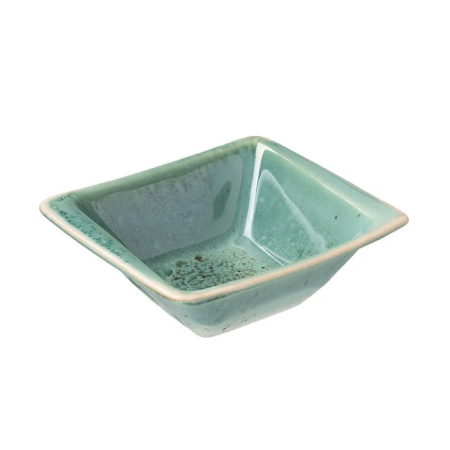 Салатник Эрбосо Реативо 250 мл 130х130 мм фарфор бирюзовый