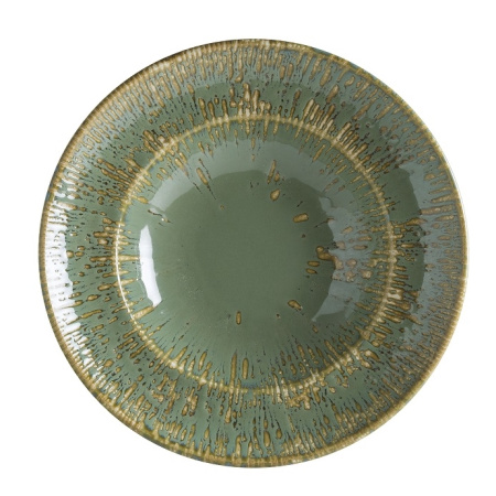 Тарелка Bonna Снэл Зеленый чай 400 мл Д=240 мм