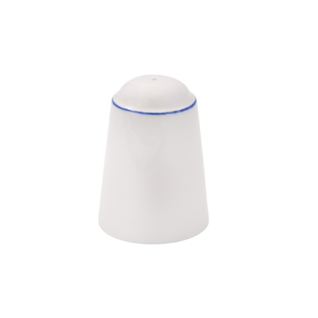 Фото Солонка Bonna Ретро В=70 мм синий край Солонка Bonna Ретро В=70 мм синий край