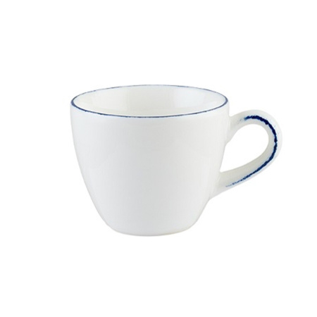 Чашка кофейная Bonna Ретро 80 мл синий край (блюдце 70632,70708)