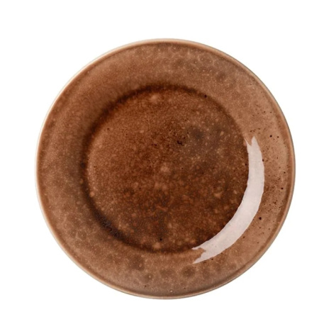 Тарелка Маррон Реативо Д=260 мм фарфор коричневый