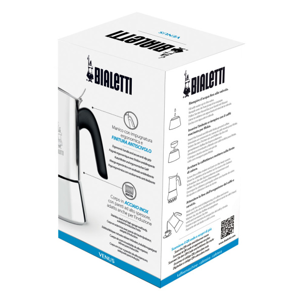 Гейзерная кофеварка Bialetti Venus New 2 порции