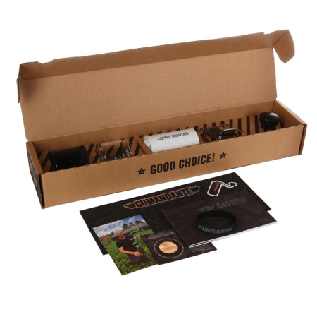 Ручная кофемолка Comandante C40 Nitro Blade Copper Mountain