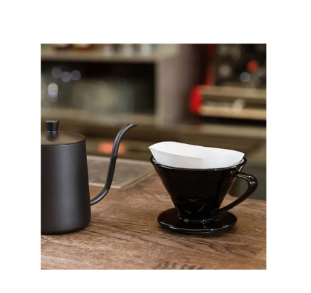 Воронка Doppio ECV02 керамика черный