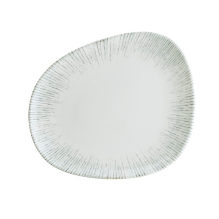 Тарелка Bonna Ирис Серый Д=240 мм