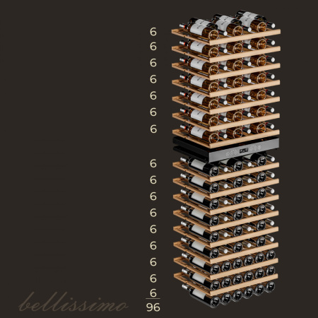 Фото Винный шкаф Meyvel MV83-KBB2 Винный шкаф Meyvel MV83-KBB2