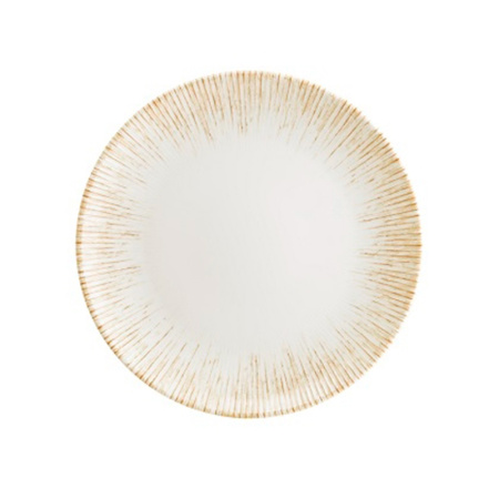 Фото Тарелка Bonna Ирис бежевый Д=210 мм Тарелка Bonna Ирис бежевый Д=210 мм