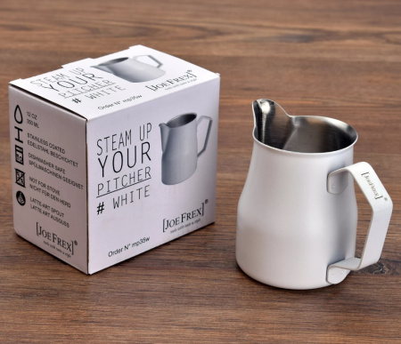 Питчер JoeFrex latte-art 500 мл белый