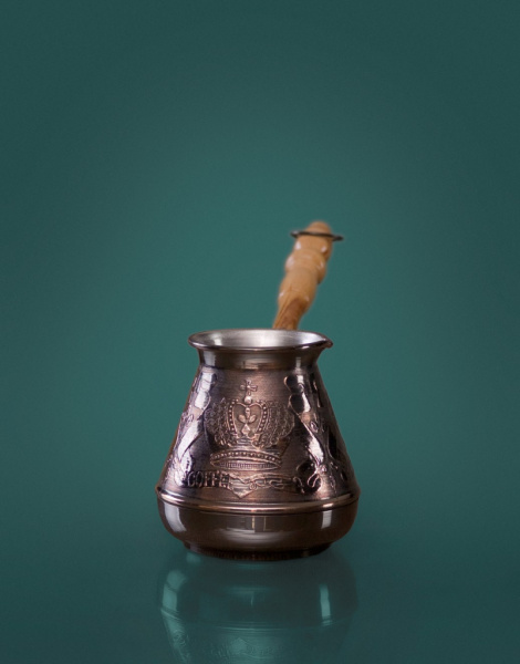 Турка медная Корона, 400 мл