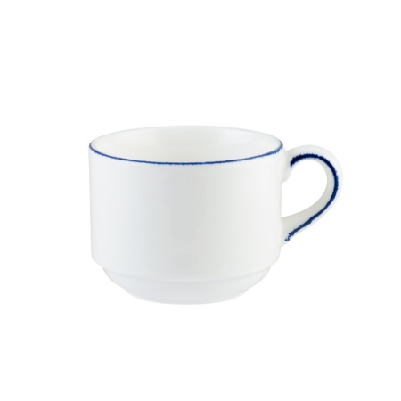 Чашка кофейная Bonna Ретро 80 мл синий край (блюдце 70699, 70917)