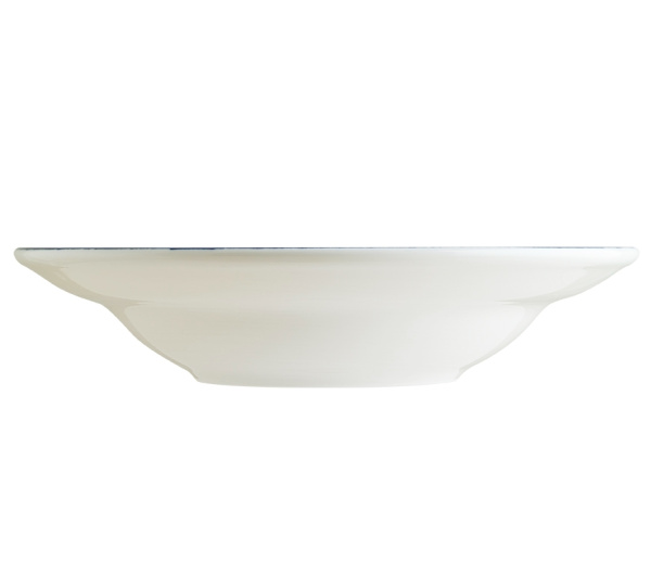 Тарелка Bonna Ретро 450 мл синий край