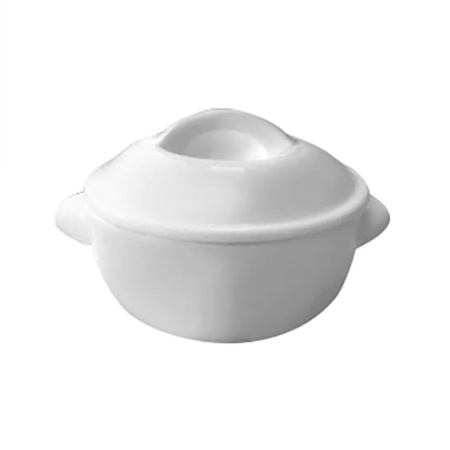 Горшок для запекания Белая Классический 350 мл фарфор