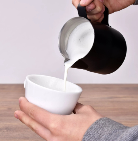 Питчер JoeFrex latte-art 500 мл черный