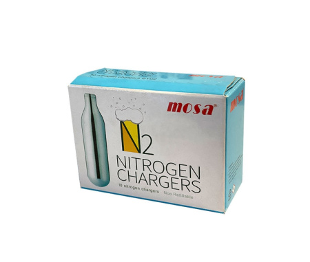 Баллончики MOSA для нитро кофе и коктейлей азот 2г (10 шт)
