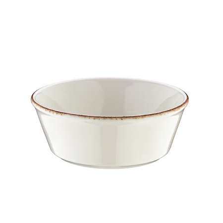 Салатник Bonna Ретро 290 мл коричневый край, форма Банкет