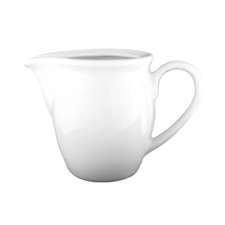 Фото Сливочник Белая Классик 150 мл фарфор Сливочник Белая Классик 150 мл фарфор