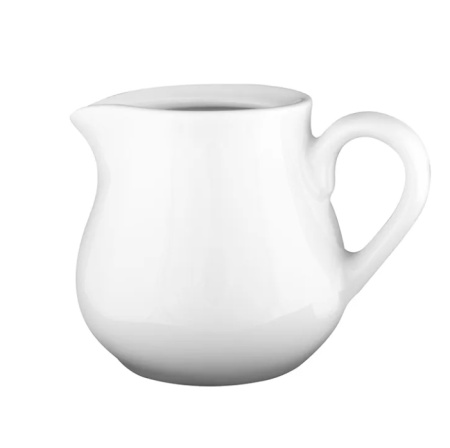 Фото Молочник Белая Классик 130 мл фарфор Молочник Белая Классик 130 мл фарфор