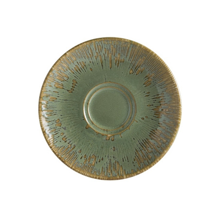Блюдце Bonna Снэл Зеленый чай Д=160 мм (чашка 71123)
