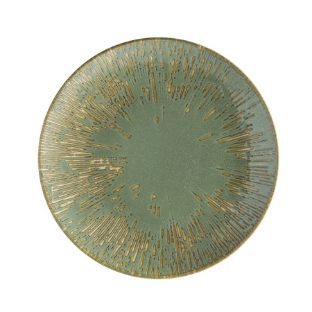Тарелка Bonna Снэл Зеленый чай Д=300 мм