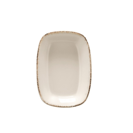 Салатник касалетка Bonna Ретро 160 мл коричневый край