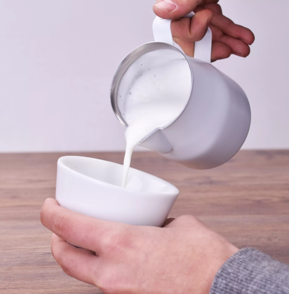 Питчер JoeFrex latte-art 500 мл белый