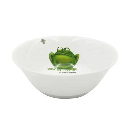 Салатник Лягушка 360 мл фарфор
