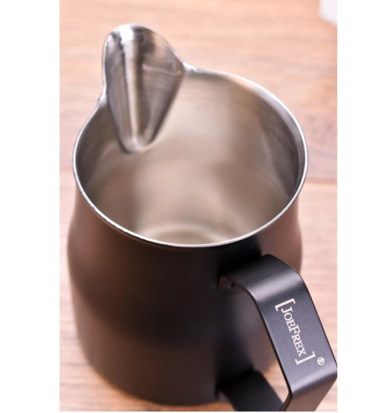 Питчер JoeFrex latte-art 350 мл черный