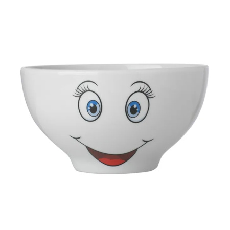 Салатник Улыбайся 330 мл фарфор
