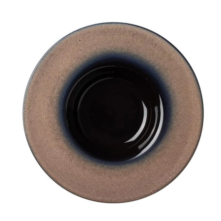 Тарелка для пасты Пати 500 мл фарфор серый