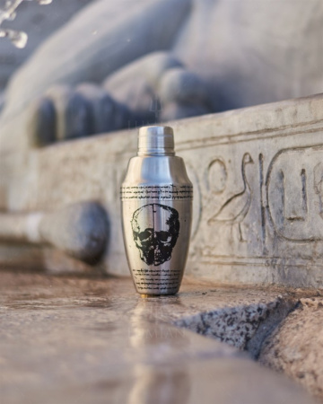 Шейкер Lumian Kenta Leonardo 500 мл серебро с гравировкой