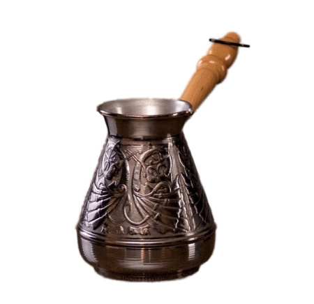 Турка медная Орнамент, 390 мл