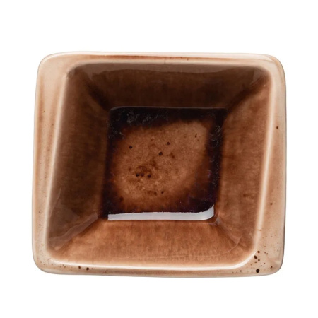 Салатник Маррон Реативо 250 мл фарфор коричневый