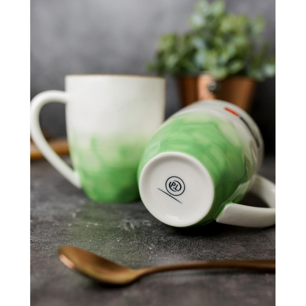 Кружка P.L. Proff Cuisine The Sun Eco 400 мл зеленая