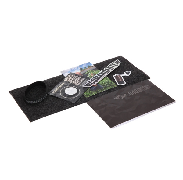 Ручная кофемолка Comandante C40 Nitro Blade Alpine Lagoon