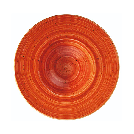 Тарелка для пасты Bonna Терракота 400 мл, форма Банкет