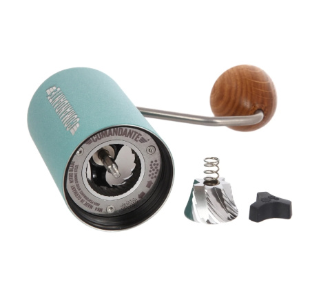 Ручная кофемолка Comandante C40 Nitro Blade Alpine Lagoon