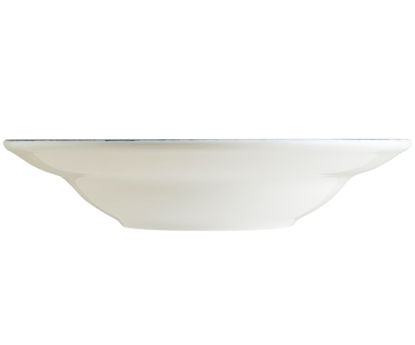 Тарелка Bonna Ретро 400 мл синий край