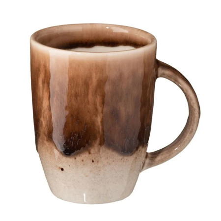 Чашка чайная Маррон Реативо 300 мл фарфор коричневый