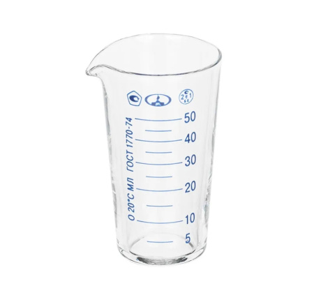 Мензурка MMD 50 мл стекло
