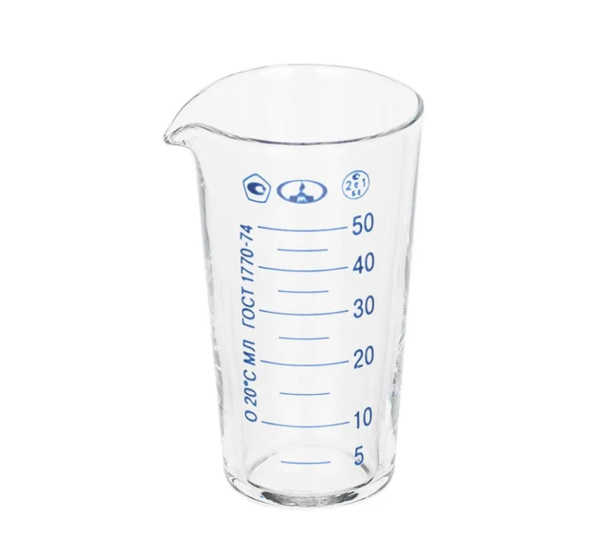 Мензурка MMD 50 мл стекло