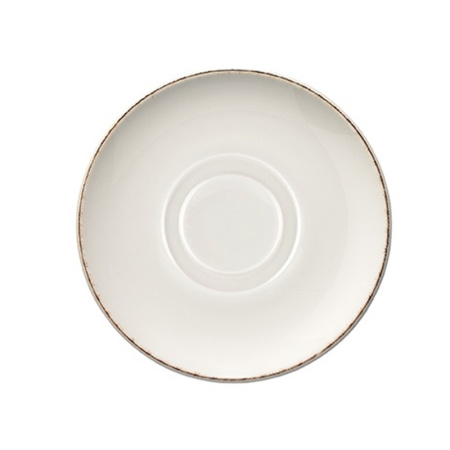 Тарелка подстановочная Bonna Ретро Д=190 мм коричневый край