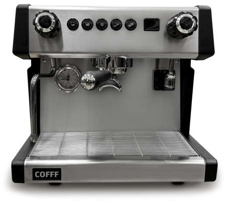 Фото Кофемашина COFFF LUNA 1 GR A черный Кофемашина COFFF LUNA 1 GR A черный